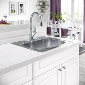 Promo ✨ PROFLO® Tecopa Single Handle Pull Down Kitchen Faucet with Three-Function Spray in Chrome 👏 3 Promo ✨ PROFLO® Tecopa Single Handle Pull Down Kitchen Faucet with Three-Function Spray in Chrome 👏 - Image 3