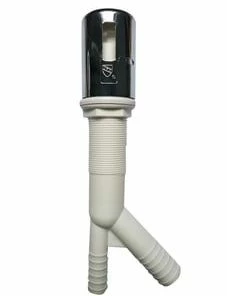 Budget ❤️ PROFLO® 5/8 x 7/8 in. ID Tube Plastic Polished Chrome Air Gap Assembly ❤️