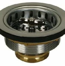 Coupon 🔥 PROFLO® Standard Series 3 in. Brass, Rubber, Stainless Steel and Zinc Basket Strainer 👏