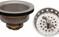 Flash Sale 👍 PROFLO® Standard Series 3 in. Rubber, Stainless Steel and Zinc Basket Strainer 🎉