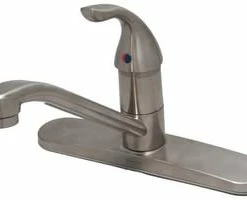 Budget 🥰 PROFLO® Single Handle Kitchen Faucet in Brushed Nickel 💯