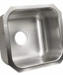 Wholesale 😀 PROFLO® Plomosa 17-13/16 x 15-15/16 in. Stainless Steel Single Bowl Undermount Kitchen Sink 😀