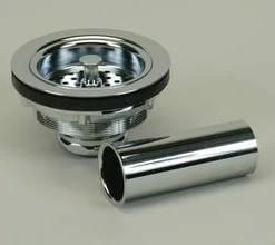 Outlet ❤️ PROFLO® Premium Series 3 in. Forged Brass and Rubber Basket Strainer 🎉