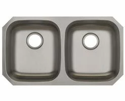 Deals 🔔 PROFLO® Plomosa 32-5/16 x 18-1/2 in. Stainless Steel Double Bowl Undermount Kitchen Sink 🧨