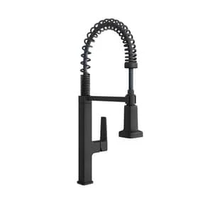 Hot Sale 👍 PROFLO® Scovin Single Handle Pull Down Kitchen Faucet with Two-Function Spray in Matte Black 🤩 1 Hot Sale 👍 PROFLO® Scovin Single Handle Pull Down Kitchen Faucet with Two-Function Spray in Matte Black 🤩