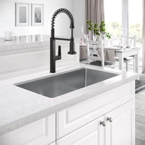 Hot Sale 👍 PROFLO® Scovin Single Handle Pull Down Kitchen Faucet with Two-Function Spray in Matte Black 🤩 2 Hot Sale 👍 PROFLO® Scovin Single Handle Pull Down Kitchen Faucet with Two-Function Spray in Matte Black 🤩 - Image 2