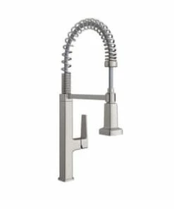 Coupon 🎁 PROFLO® Scovin Single Handle Pull Down Kitchen Faucet with Two-Function Spray in Brushed Nickel 🔔