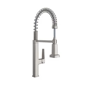 Coupon 🎁 PROFLO® Scovin Single Handle Pull Down Kitchen Faucet with Two-Function Spray in Brushed Nickel 🔔 1 Coupon 🎁 PROFLO® Scovin Single Handle Pull Down Kitchen Faucet with Two-Function Spray in Brushed Nickel 🔔