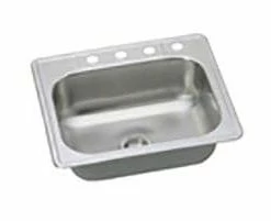 Buy 💯 PROFLO® Bealeton 25 x 22-1/6 in. 3-Hole Stainless Steel Single Bowl Drop-in Kitchen Sink 👍