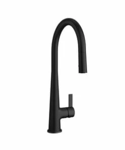 Best Pirce 🔥 PROFLO® Cowan Series Single Handle Pull Down Kitchen Faucet with Two-Function Spray in Matte Black ✔️