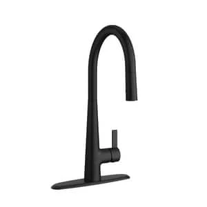 Best Pirce 🔥 PROFLO® Cowan Series Single Handle Pull Down Kitchen Faucet with Two-Function Spray in Matte Black ✔️ 2 Best Pirce 🔥 PROFLO® Cowan Series Single Handle Pull Down Kitchen Faucet with Two-Function Spray in Matte Black ✔️ - Image 2