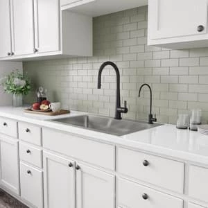 Outlet 😍 PROFLO® Cowan Series Single Handle Pull Down Kitchen Faucet with Two-Function Spray in Brushed Nickel 🎉 6 Outlet 😍 PROFLO® Cowan Series Single Handle Pull Down Kitchen Faucet with Two-Function Spray in Brushed Nickel 🎉 - Image 6