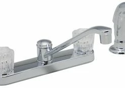 Wholesale 😉 PROFLO® Two Handle Kitchen Faucet in Polished Chrome 🔔