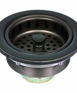 Discount 🔥 PROFLO® 3-3/8 in. Brass Basket Strainer in Oil Rubbed Bronze 😍