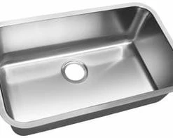 Budget 😍 PROFLO® Plomosa 29-3/4 x 18 in. Stainless Steel Single Bowl Undermount Kitchen Sink with Sound Dampening 😍