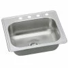 Top 10 🧨 PROFLO® Bealeton 25 x 22 in. 3 Hole Stainless Steel Single Bowl Drop-in Kitchen Sink 💯