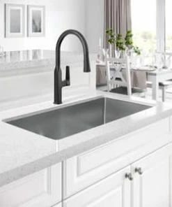 Wholesale 🔔 PROFLO® Scovin Single Handle Pull Down Kitchen Faucet with Two-Function Spray in Matte Black 👏 5 Wholesale 🔔 PROFLO® Scovin Single Handle Pull Down Kitchen Faucet with Two-Function Spray in Matte Black 👏 -Profl® Sales Store Query 268