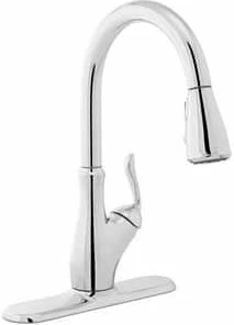 Best Pirce 👍 PROFLO® Roystone Series Single Handle Pull Out Kitchen Faucet in Chrome 🌟 -Profl® Sales Store Query 309