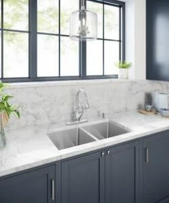 Best Pirce 👍 PROFLO® Roystone Series Single Handle Pull Out Kitchen Faucet in Chrome 🌟 -Profl® Sales Store Query 311