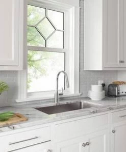 Flash Sale ✔️ PROFLO® Atoka Single Handle Pull Down Kitchen Faucet in Polished Chrome 🛒 -Profl® Sales Store Query 319