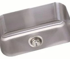 Promo 👍 PROFLO® Plomosa 23-3/8 x 17-3/4 in. Stainless Steel Single Bowl Undermount Kitchen Sink with Sound Dampening 😉