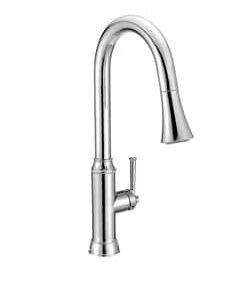 Outlet 🔥 PROFLO® Hopkins Single Handle Pull Out Kitchen Faucet in Polished Chrome ✨