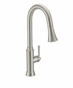 Best deal 🔥 PROFLO® Hopkins Single Handle Pull Out Kitchen Faucet in Brushed Nickel 🌟