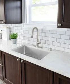 Best deal 🔥 PROFLO® Hopkins Single Handle Pull Out Kitchen Faucet in Brushed Nickel 🌟 -Profl® Sales Store Query 349