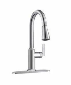 Buy 🔔 PROFLO® Pixley Single Handle Pull Down Kitchen Faucet in Polished Chrome ✨
