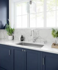 Buy 🔔 PROFLO® Pixley Single Handle Pull Down Kitchen Faucet in Polished Chrome ✨ -Profl® Sales Store Query 361