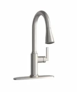 Brand new 👍 PROFLO® Pixley Single Handle Pull Down Kitchen Faucet in Brushed Nickel ⌛
