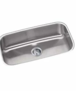 Best Sale 😍 PROFLO® 30 x 17-3/4 1 Bowl Undermount Stainless Steel Sink No Hole 🧨