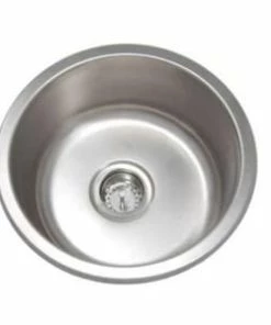 Wholesale 👏 PROFLO® Plomosa 18-3/8 Round Undercounter Stainless Steel Sink No Hole 🤩