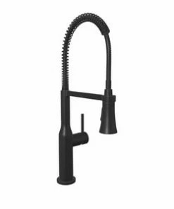 Discount 🥰 PROFLO® Basque Pull Out Kitchen Faucet in Matte Black 🎉