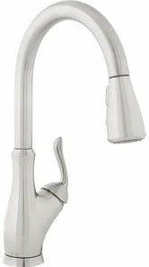 Best Sale 😉 PROFLO® Roystone Series Pull Down Kitchen Faucet in Brushed Nickel 🔔