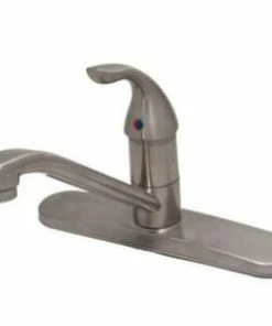Best Pirce 🌟 PROFLO® Single Handle Kitchen Faucet in Brushed Nickel 🎉
