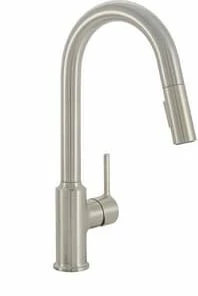 Outlet ✨ PROFLO® Loftus Series Single Handle Pull Down Kitchen Faucet in PVD Brushed Nickel 🔥