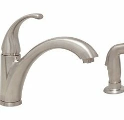 Promo ⭐ PROFLO® Kitchen Faucet in Brushed Nickel 🌟