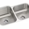Best deal 👏 PROFLO® Plomosa 31-3/4 x 20-1/2 in. Stainless Steel Double Bowl Undermount Kitchen Sink 🔔