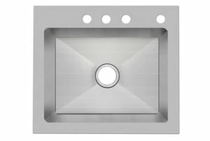 Coupon ⭐ PROFLO® Sault Series 25 x 22 in. 4-Hole Stainless Steel Single Bowl Dual Mount Kitchen Sink 🧨 1 Coupon ⭐ PROFLO® Sault Series 25 x 22 in. 4-Hole Stainless Steel Single Bowl Dual Mount Kitchen Sink 🧨