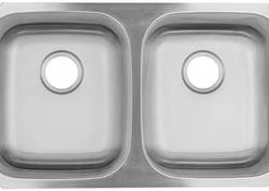 Best Pirce 👍 PROFLO® Plomosa 32-5/16 x 18-1/2 x Stainless Steel Double Bowl Undermount Kitchen Sink ✔️