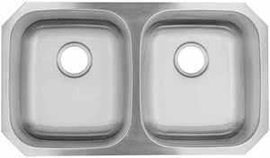 Best Pirce 👍 PROFLO® Plomosa 32-5/16 x 18-1/2 x Stainless Steel Double Bowl Undermount Kitchen Sink ✔️ 1 Best Pirce 👍 PROFLO® Plomosa 32-5/16 x 18-1/2 x Stainless Steel Double Bowl Undermount Kitchen Sink ✔️