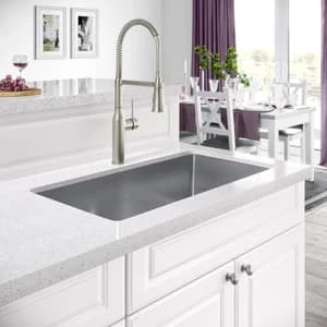 Brand new 🥰 PROFLO® Sault Series 33 x 22 in. 1-Hole Stainless Steel Single Bowl Dual-Mount Kitchen Sink ⭐ 2 Brand new 🥰 PROFLO® Sault Series 33 x 22 in. 1-Hole Stainless Steel Single Bowl Dual-Mount Kitchen Sink ⭐ - Image 2