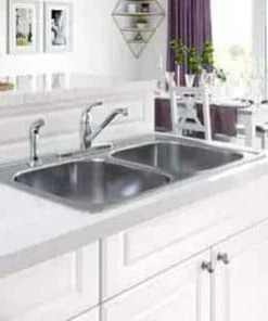 Best deal 🎉 PROFLO® Bealeton 33 x 22 in. 3-Hole Stainless Steel Double Bowl Drop-in Kitchen Sink with Sound Dampening ⌛ 7 Best deal 🎉 PROFLO® Bealeton 33 x 22 in. 3-Hole Stainless Steel Double Bowl Drop-in Kitchen Sink with Sound Dampening ⌛ -Profl® Sales Store Query 80